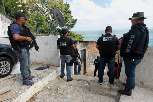 Ação da Policia contra o Tráfico de Drogas na Gamboa Foto: Elói Corrêa/GOVBA