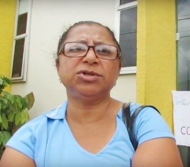 Professora Eliane: "não confiamos"