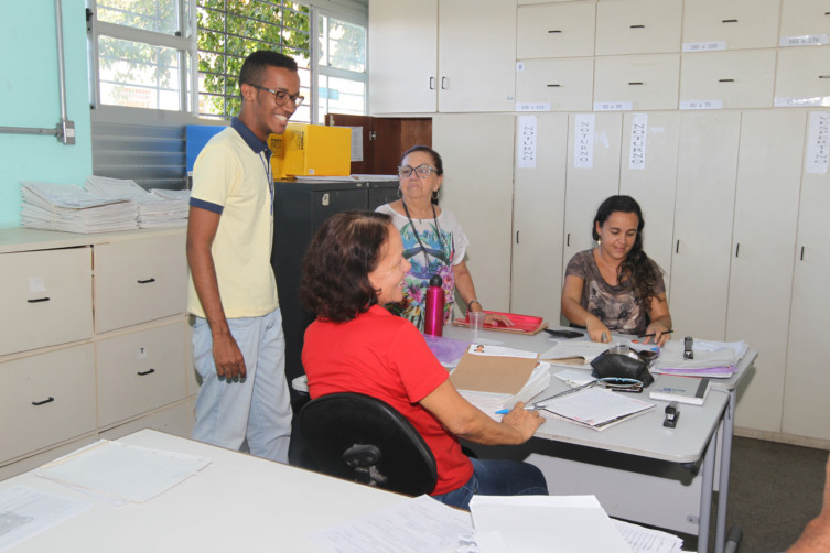 Jovens do Primeiro Emprego começam a trabalhar em órgãos estaduais  Na foto: Marcos Adriano - Técnico em Informática  Fotos: Daniele Rodrigues/GOVBA