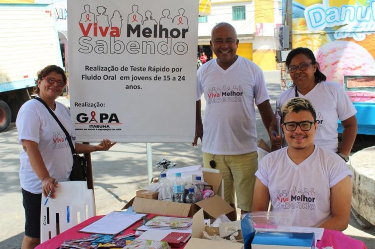 Gapa oferece teste gratuito de HIV na praça em Itabuna - Diário Bahia